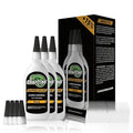 Thick Super CA Glue Kit 9.2 oz, Heavy Duty Clear Superglue Repair Wood Metal by CAMALEAO