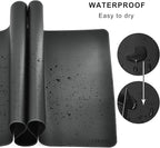 CENNBIE Leather Desk Mat Pad Blotter Protector, Extra Large Desk pad, Laptop - Image 6