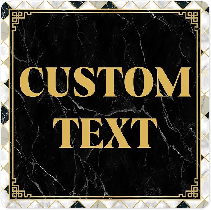 Custom Sign, Custom Street Sign, 11 Font Colors, 13 Font Styles, 4 Hole Options by MySignCenter