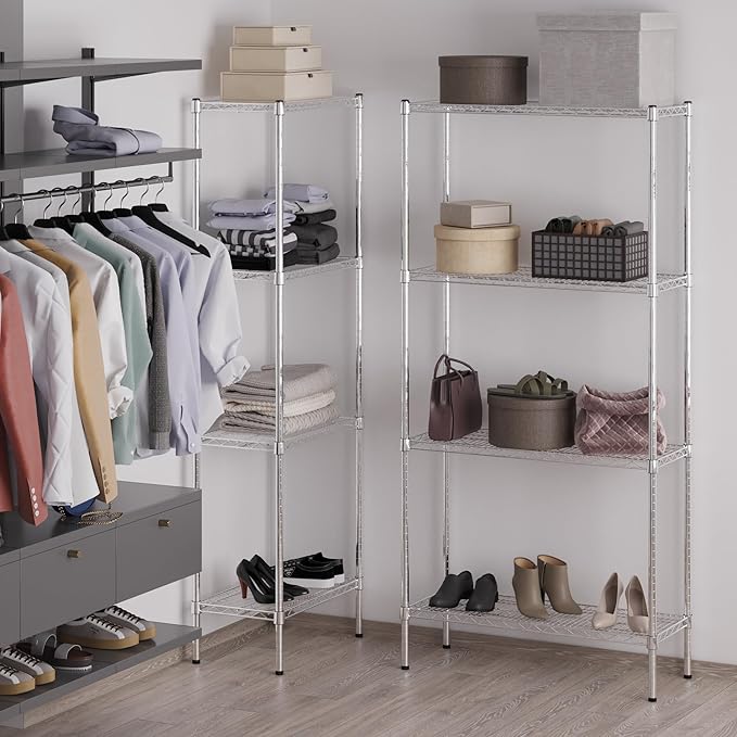 Regal Altair 14" Deep x 36" Wide x 74" Height Wire Shelving Kit | 4-Tier | NSF - Image 5