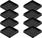 VOCOMO 3X3 Rubber Caster Cups, Non Slip Furniture Pads, Anti-Slip Gripper by VOCOMO