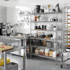 Regal Altair 18" Deep x 48" Wide x 74" Height Wire Shelving Kit | 6-Tier | NSF - Image 5