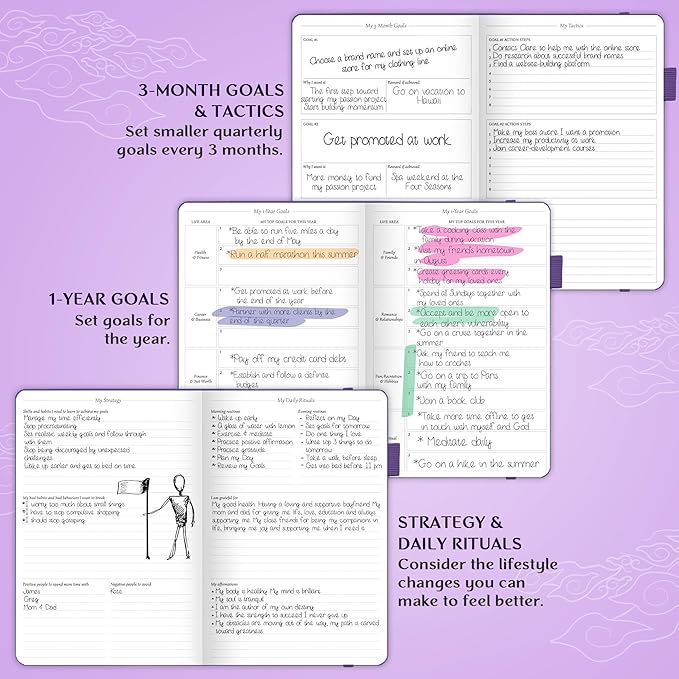 Legend Planner – Weekly & Monthly Life Planner to Hit Your Goals & Live - Image 5