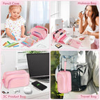 SANANT Large Capacity Pencil Case - Image 7