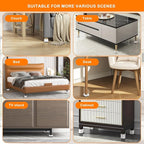 shouwuhho 4 Pack Furniture Risers Adjustable Bed Risers Heavy Duty Lifts Height - Image 5