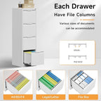 Bestoo 4-Drawer File Cabinet - Image 8