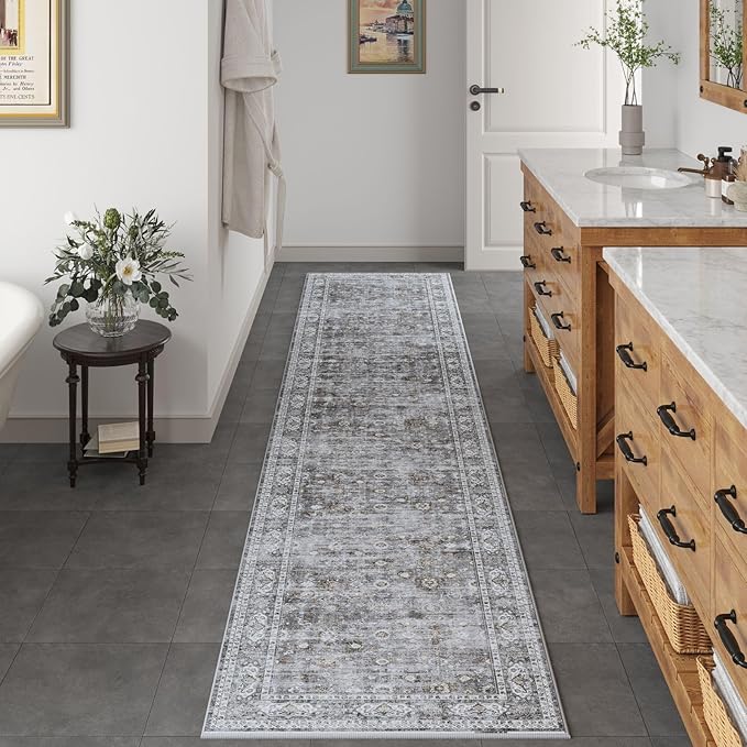 Runners for Hallways Kitchen Runner Rug Non Slip 2'x10' Long Washable Rugs - Image 6
