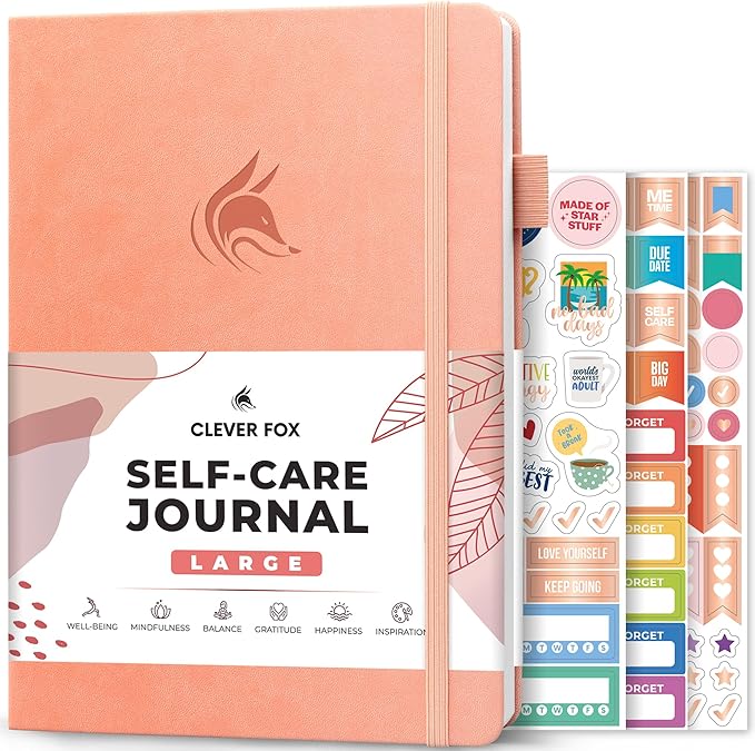 Clever Fox Self-Care Journal – Wellness & Daily Reflection Notebook – Mental by CleverFox