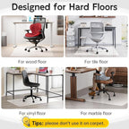 HOMEK Office Chair Mat for Hardwood Floor, Easy Glide, Protects Hard Surfaces - Image 7