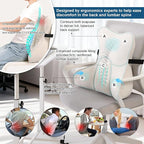 Ailuteie Lumbar Support Pillow – Multi-Functional Ergonomic Back Cushion - Image 4