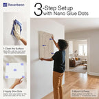 Reverbeon 6 PCS Acoustic Panels, 23.6x23.6 Inch Sound Absorbing Panels - Image 3