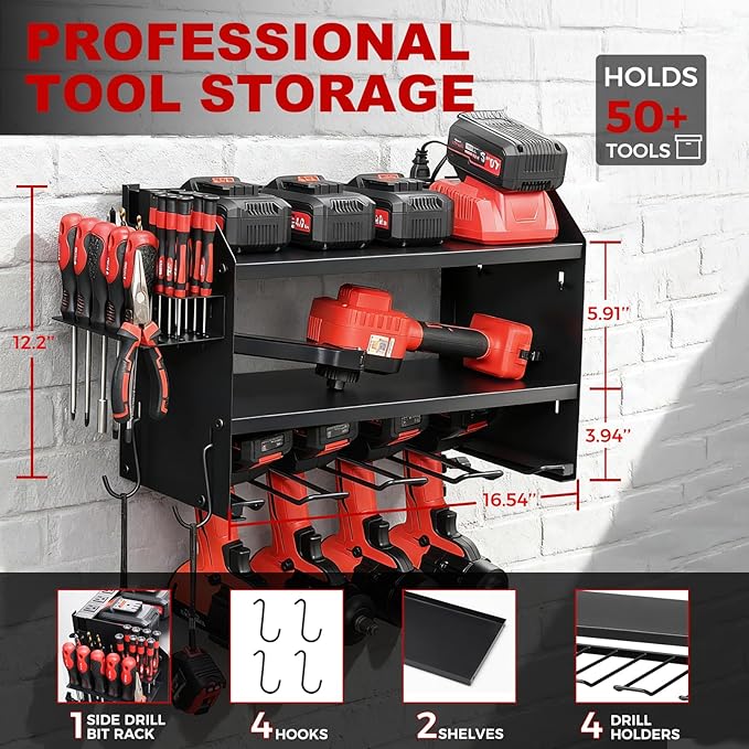 Power Tool Organizer Wall Mount - Image 4