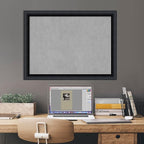 Amanti Art Black Framed Magnetic Board 23x31 Medium Vision Board - Image 5