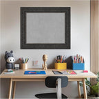 Amanti Art Black Framed Magnetic Board 21x25 Small Vision Board - Image 5