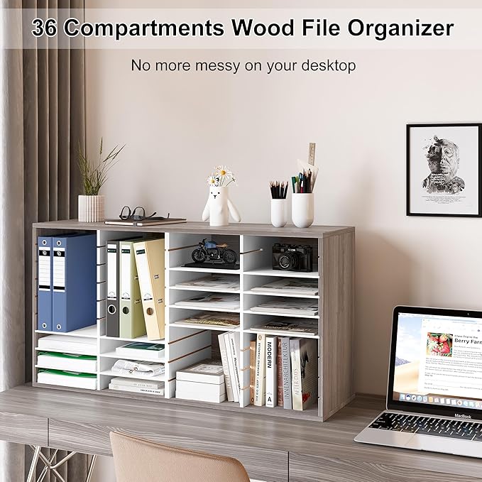 EasyPAG Wooden Literature Organizer - Image 2