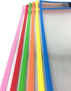 Clipco Dry Erase Pocket Sleeves Assorted Colors (6-Pack)