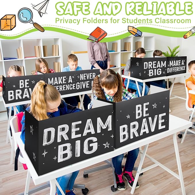 Honoson 24 Pcs Bulk Inspirational Privacy Folders - Image 4