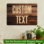Custom Sign, Custom Street Sign, 11 Font Colors, 13 Font Styles, 4 Hole Options - Image 4