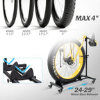 vertical bike stand, freestanding bike rack for garage, package contents