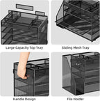 Marbrasse 5-Tier Desk Organizer - Image 3
