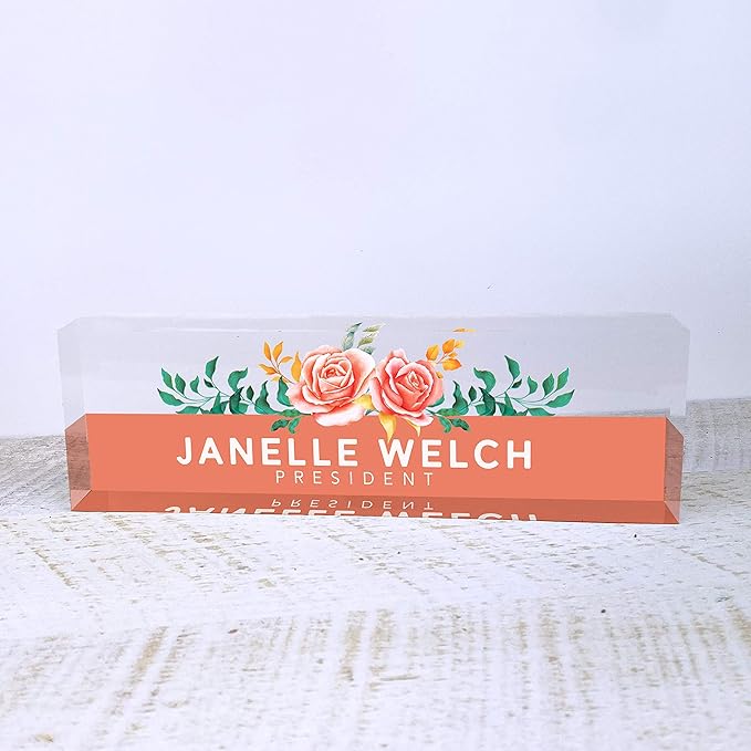Artblox Office Desk Name Plate Personalized | Custom Name Plates - Image 2