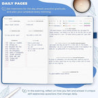 Clever Fox Self-Care Journal – Daily Reflection Notebook – Mental Health & - Image 4
