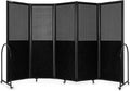 Folding Room Partition, Freestanding Privacy Divider, Portable Office Divider by StrongBird