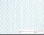 1 Pack 50 Sheets 8.5" x 11" Isometric Graph Paper Pad Landscape by gisgfim