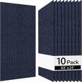 Olanglab Acoustic Wall Panels 10 Pack, 48 x 24 per Acoustic Panels Sound