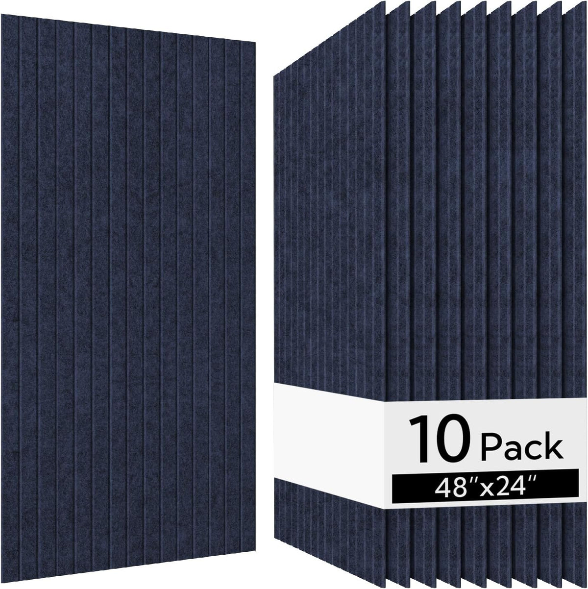 Olanglab Acoustic Wall Panels 10 Pack, 48 x 24 per Acoustic Panels Sound