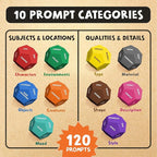 Art Dice – 12-Sided Wooden Dice - Image 3