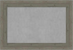 Amanti Art Grey Framed Magnetic Board 27x39 Large Vision Board