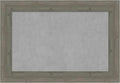 Amanti Art Grey Framed Magnetic Board 27x39 Large Vision Board by AmantiArt