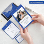 100 Sheets Navy Blue Cardstock - Image 4