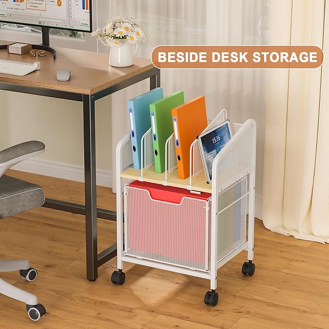 Tiaoheka Rolling File Cabinet - Image 6
