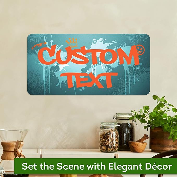 Custom Sign, Custom Street Sign, 11 Font Colors, 13 Font Styles, 4 Hole Options - Image 4