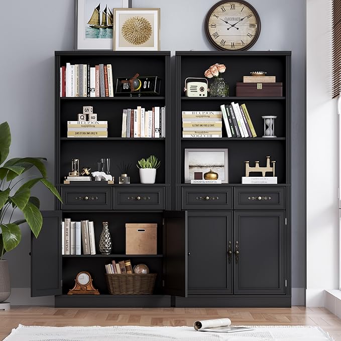 BORNOON 71.4" Tall Bookshelf - Image 4