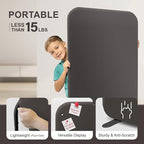 DECOLAB Room Divider Panel, Standing Privacy Partition Dividers - Image 4