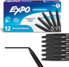 EXPO Wet Erase Markers, Semi-Permanent, Fine Tip, Organizing by EXPO