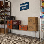 Regal Altair 18" Deep x 72" Wide x 14" Height Wire Shelving Kit | 1-Tier | NSF - Image 7