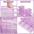 Marbrasse 4-Trays Desk File Organizer - Image 5