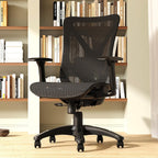 ergonomic office chair, mesh computer desk chairs with shown in use