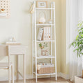 Hzuaneri Ladder Shelf, Bookshelf Bookcase, Freestanding Corner Storage Shelve