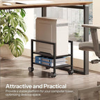 HOOBRO PC Stand, 2-Tier PC Tower Stand Fits Most Computer Towers, CPU Holder - Image 2
