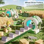 Extra Capacity Hanging File Folders, 4.72" Reinforced Wheat Straw Expanding - Image 6