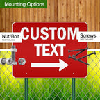 Custom Arrow, Custom Directional Sign, Right Arrow, 36x48 Inches, Reflective - Image 5