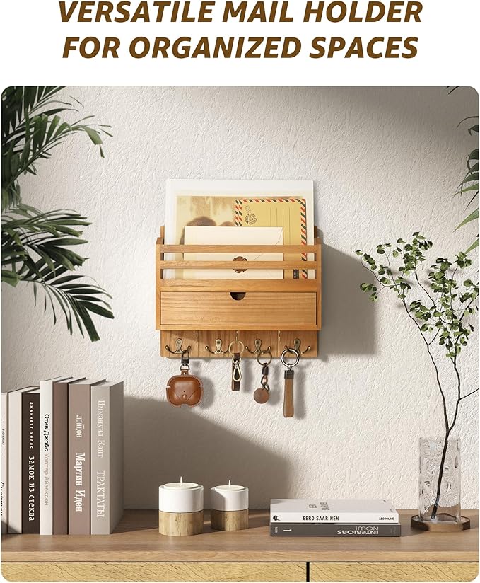 Rebee Vision Modern Farmhouse Mail Organizer - Image 2