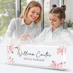 Personalized Name Plate for Desk Custom Acrylic Desk Name Plate Custom Employee - Image 3