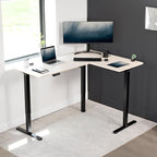 VIVO Electric Corner 63 x 47 inch L-Shaped Standing Desk, Memory Height - Image 8