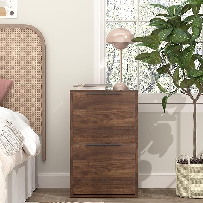 FATIGOS 2 Drawer File Cabinets, Wood File Cabinet - Image 7